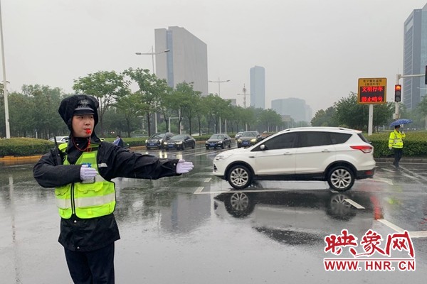 降雨不斷 鄭州警方切實做好各項防汛搶險保障工作